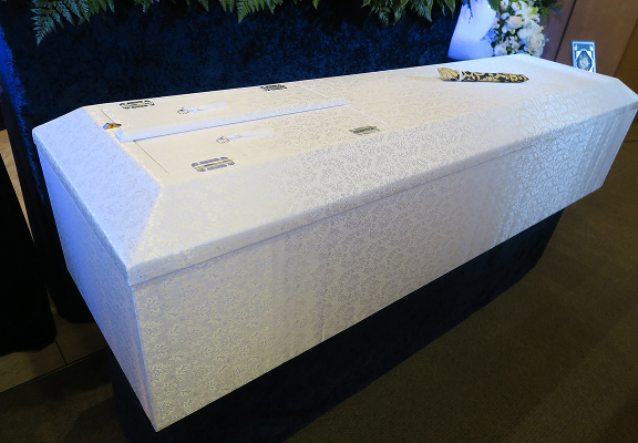 お棺グレードアップ